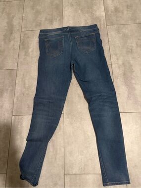 True Religion Women's Dark Blue Skinny Jeans